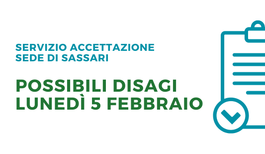 Possibili disagi;