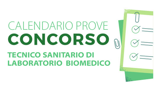 Concorso tecnico di laboratorio biomedico