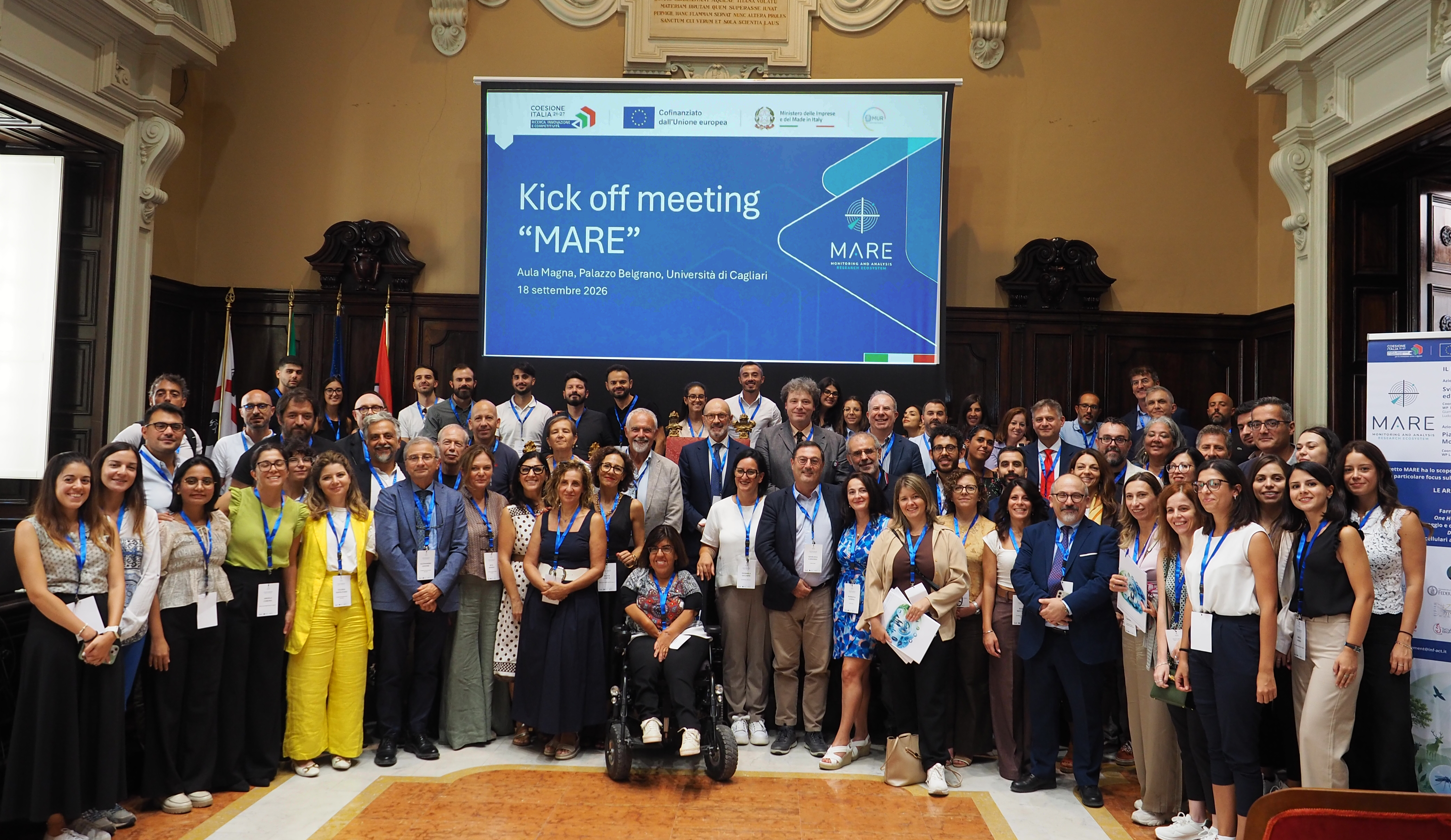 Foto gruppo di persone del Meeting